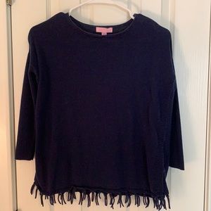 Lilly Pulitzer Girl’s Sweater with tassel detail